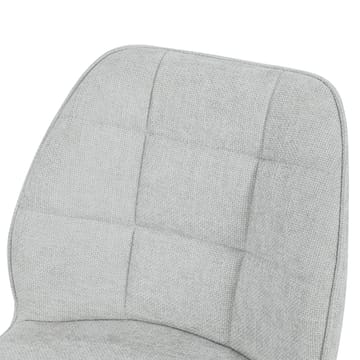 Stol HOME4YOU Zaylen Lysegrå - Lysegrå - Møbler - Stole & lænestole - Spisebordsstole & køkkenstole