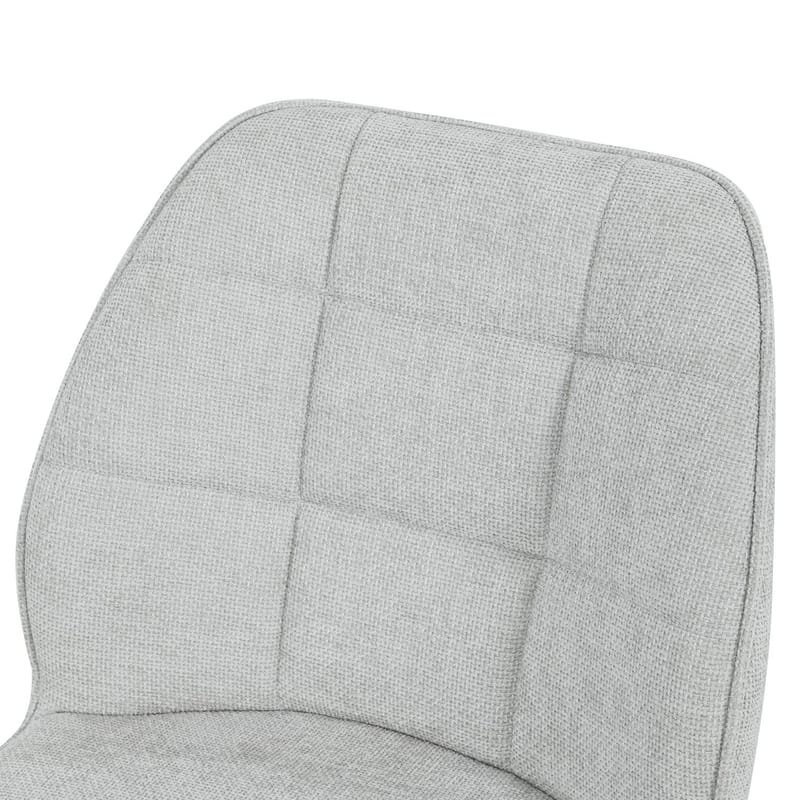 Stol HOME4YOU Zaylen Lysegrå - Lysegrå - Møbler - Stole & lænestole - Spisebordsstole & køkkenstole