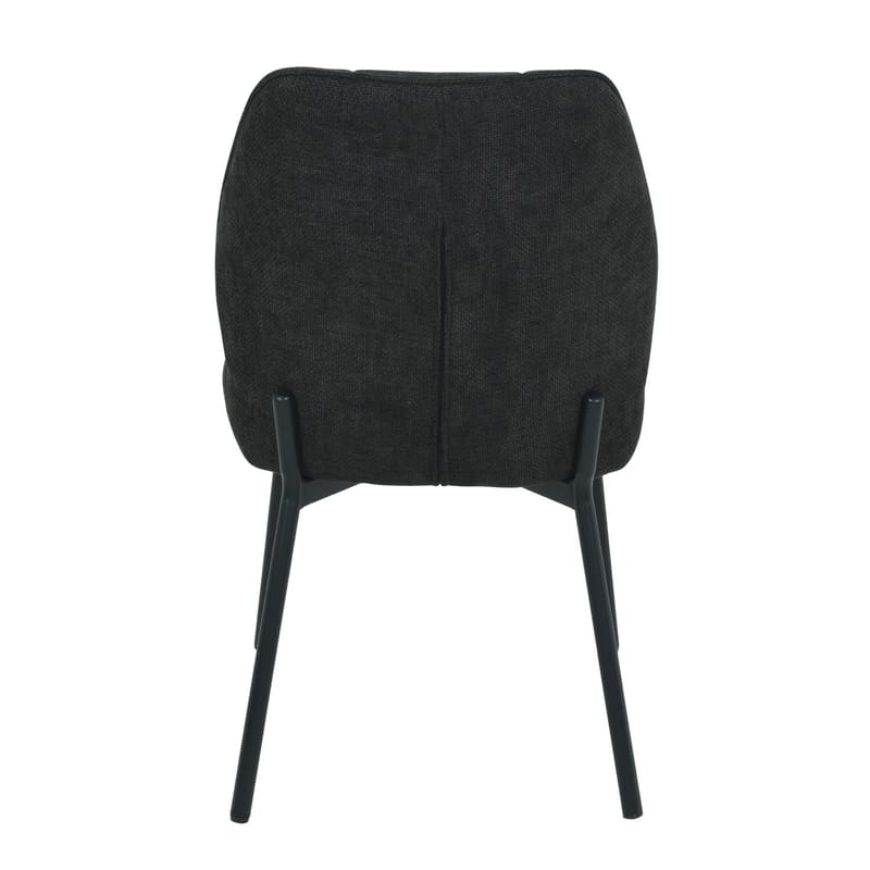 Stol HOME4YOU Zaylen Sort - Sort - Møbler - Stole & lænestole - Spisebordsstole & køkkenstole