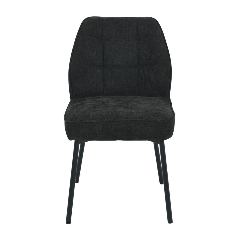 Stol HOME4YOU Zaylen Sort - Sort - Møbler - Stole & lænestole - Spisebordsstole & køkkenstole