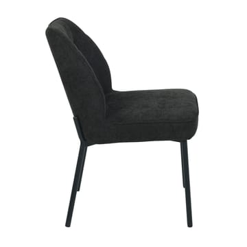 Stol HOME4YOU Zaylen Sort - Sort - Møbler - Stole & lænestole - Spisebordsstole & køkkenstole