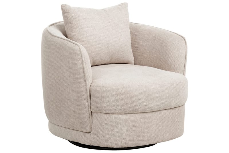 Svingbar lænestol Andalen - Beige - Møbler - Stole & lænestole - Lænestole