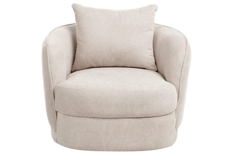 Svingbar lænestol Andalen - Beige - Møbler - Stole & lænestole - Lænestole