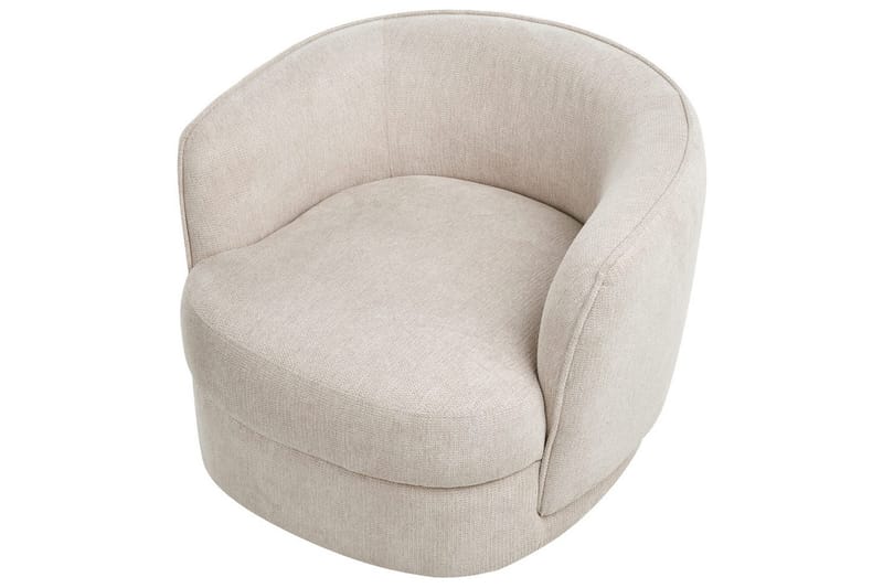 Svingbar lænestol Andalen - Beige - Møbler - Stole & lænestole - Lænestole