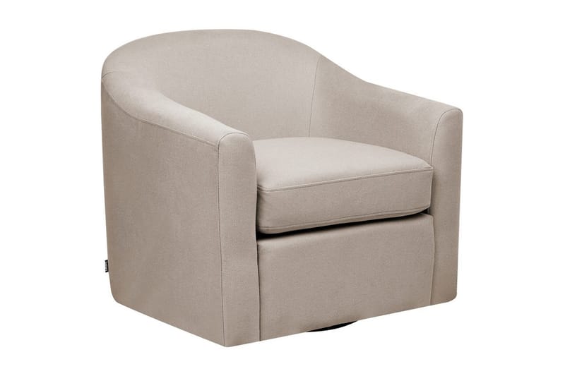 Svingbar lænestol Magnor, Beige, sort