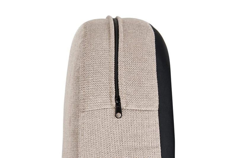 Svingbar lænestol Magnor - Beige, sort - Møbler - Stole & lænestole - Lænestole