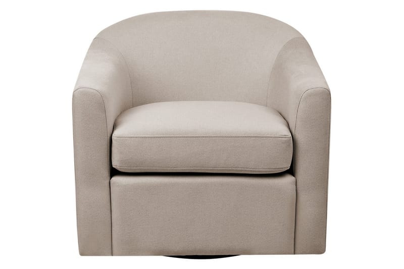 Svingbar lænestol Magnor - Beige, sort - Møbler - Stole & lænestole - Lænestole