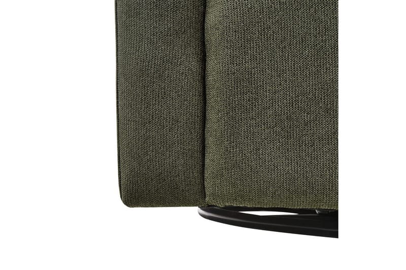 Svingbar lænestol Magnor - Grøn, Sort - Møbler - Stole & lænestole - Lænestole
