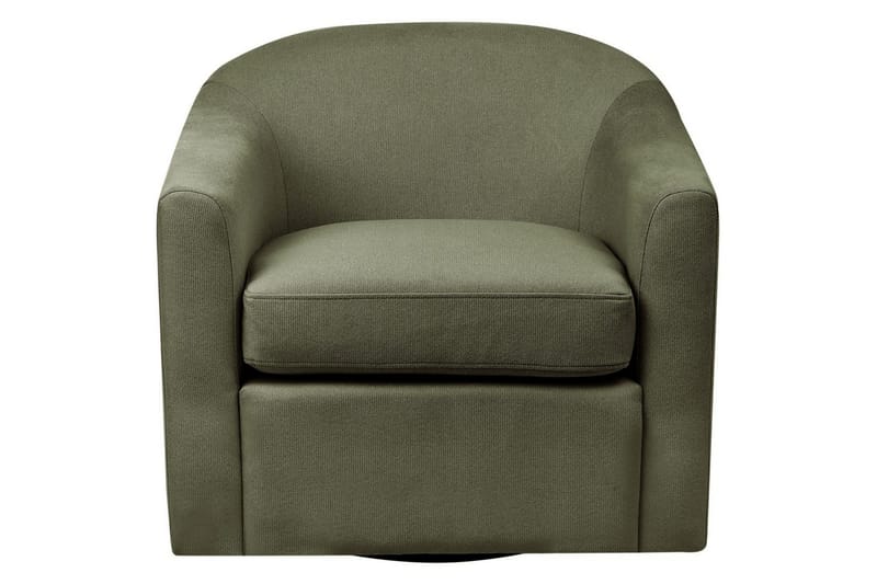 Svingbar lænestol Magnor - Grøn, Sort - Møbler - Stole & lænestole - Lænestole