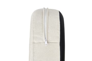 Svingbar lænestol Magnor - Lys beige, sort - Møbler - Stole & lænestole - Lænestole
