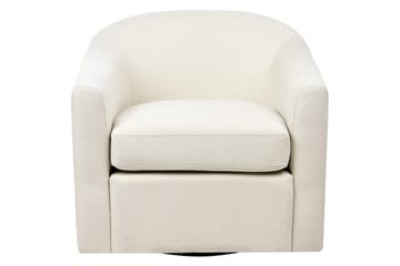 Svingbar lænestol Magnor - Lys beige, sort - Møbler - Stole & lænestole - Lænestole