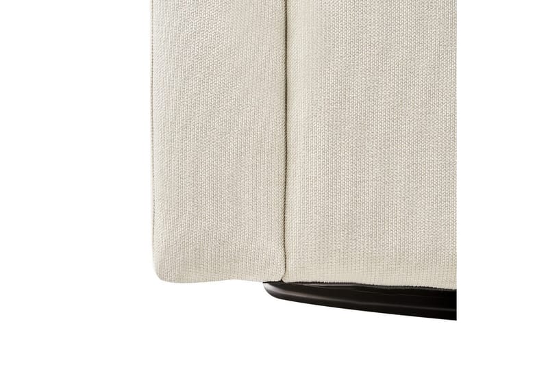 Svingbar lænestol Magnor - Lys beige, sort - Møbler - Stole & lænestole - Lænestole