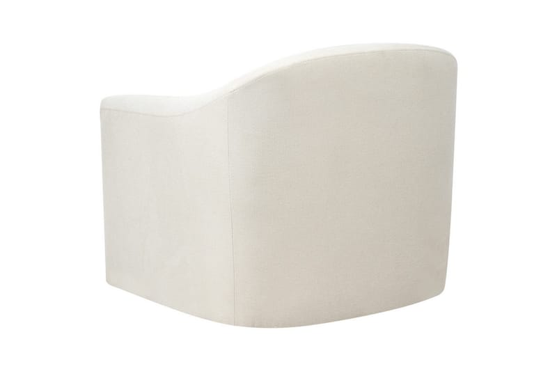 Svingbar lænestol Magnor - Lys beige, sort - Møbler - Stole & lænestole - Lænestole