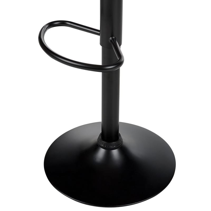 Svingbar skammel Lucerne 2-pak - Brun, Sort - Møbler - Stole & lænestole - Barstole