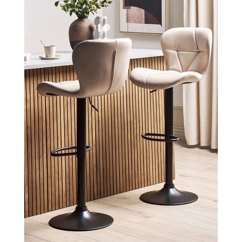 Svingbar skammel Valetta 2-pak - Møbler - Stole & lænestole - Barstole