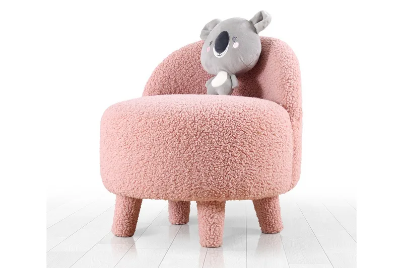 Anaro Sækkestol Rund, Rosa