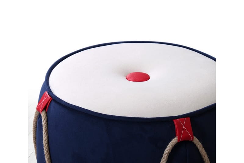 Redlands Siddepuf 42 cm - Blå - Møbler - Stole & lænestole - Taburet & skammel - Ottoman