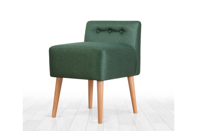 Anaro Sækkestol 43 cm Rektangulær - Mørkegrøn - Møbler - Stole & lænestole - Taburet & skammel - Ottoman