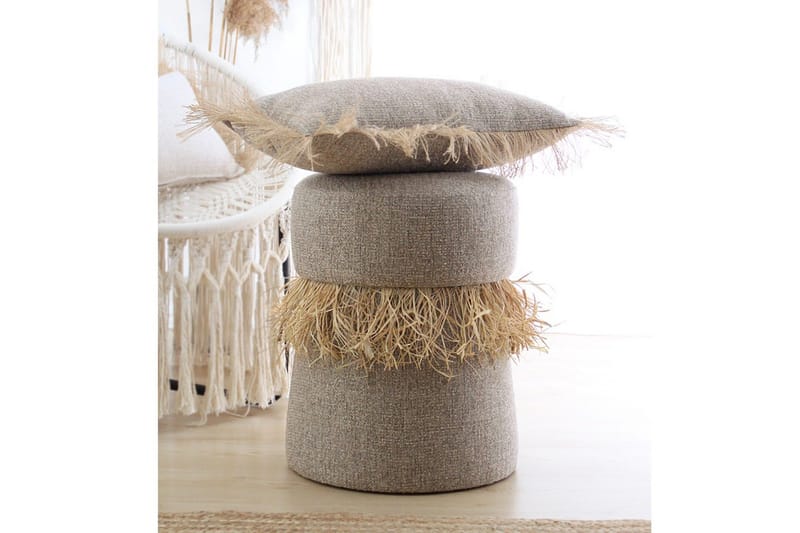 Anaro Sækkestol Rund - Brun - Møbler - Stole & lænestole - Taburet & skammel - Ottoman