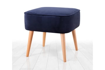 Anaro Sækkestol 45 cm Rektangulær - Marineblå - Møbler - Stole & lænestole - Taburet & skammel - Ottoman