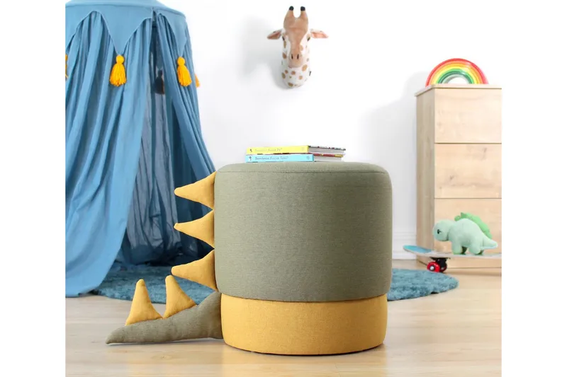 Anaro Sækkestol Rund - Grøn - Møbler - Stole & lænestole - Taburet & skammel - Ottoman