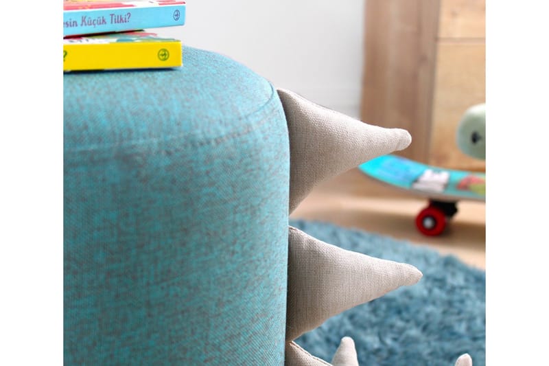 Anaro Sækkestol Rund - Blå - Møbler - Stole & lænestole - Taburet & skammel - Ottoman