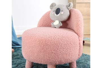 Anaro Sækkestol Rund - Rosa - Møbler - Stole & lænestole - Taburet & skammel - Ottoman