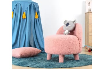 Anaro Sækkestol Rund - Rosa - Møbler - Stole & lænestole - Taburet & skammel - Ottoman