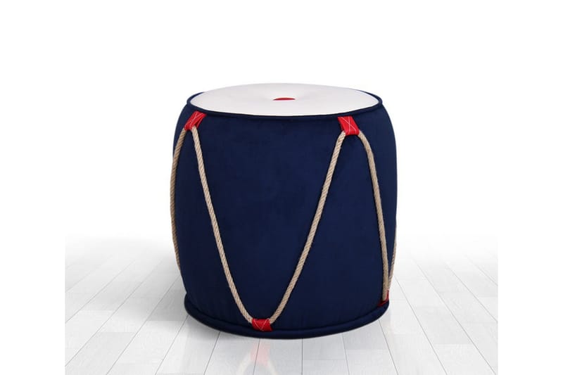 Redlands Siddepuf 42 cm - Blå - Møbler - Stole & lænestole - Taburet & skammel - Ottoman