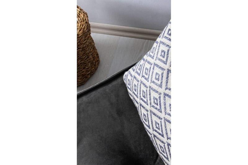 1-sædet sofa Wenarport Antracit - Antracit - Møbler - Stole & lænestole - Taburet & skammel - Ottoman