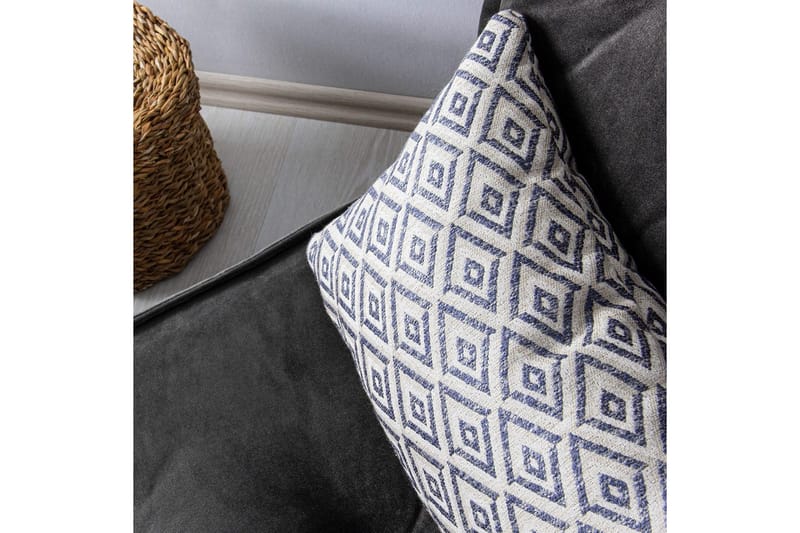 1-sædet sofa Wenarport Antracit - Antracit - Møbler - Stole & lænestole - Taburet & skammel - Ottoman