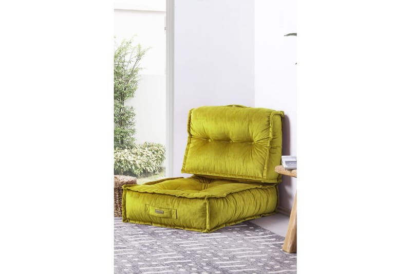 1-sædet sofa Wenarport Lime - Lime - Møbler - Stole & lænestole - Taburet & skammel - Ottoman