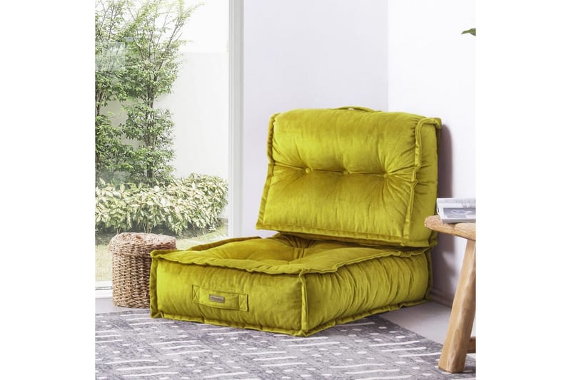 1-sædet sofa Wenarport Lime - Lime - Møbler - Stole & lænestole - Taburet & skammel - Ottoman