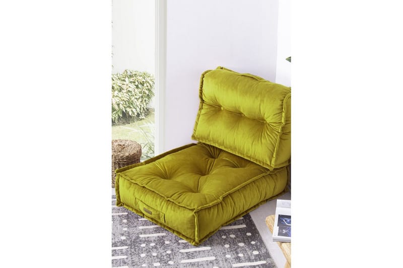 1-sædet sofa Wenarport Lime - Lime - Møbler - Stole & lænestole - Taburet & skammel - Ottoman