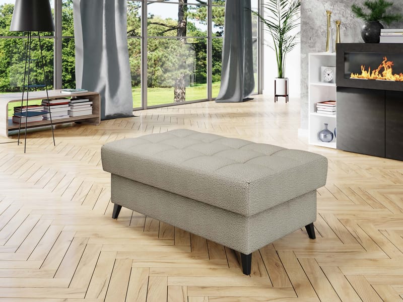 Amshyttan Fodskammel 106 cm - Beige - Møbler - Stole & lænestole - Taburet & skammel - Puf