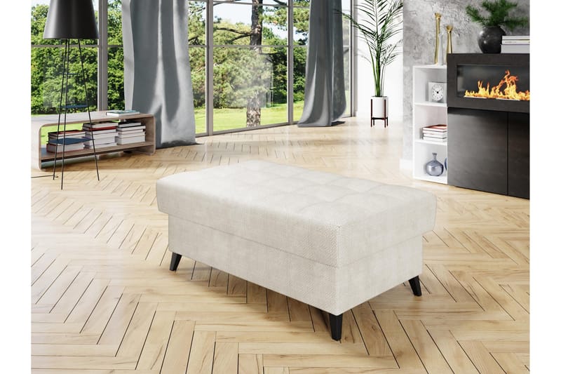 Amshyttan Puf - Hvid - Møbler - Stole & lænestole - Taburet & skammel - Ottoman