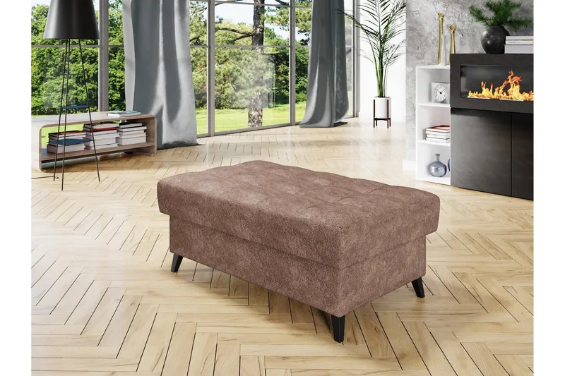 Amshyttan Puf - Brun - Møbler - Stole & lænestole - Taburet & skammel - Ottoman