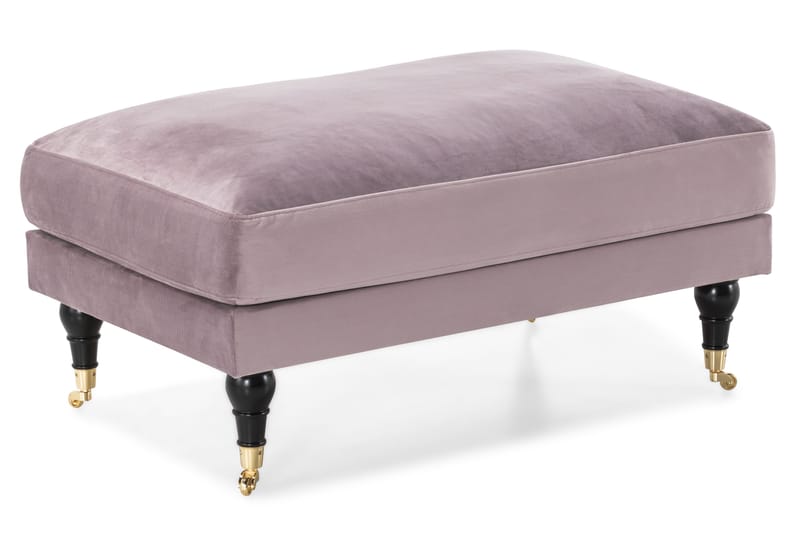 Andrew Puf Velour, Lilla/Messing