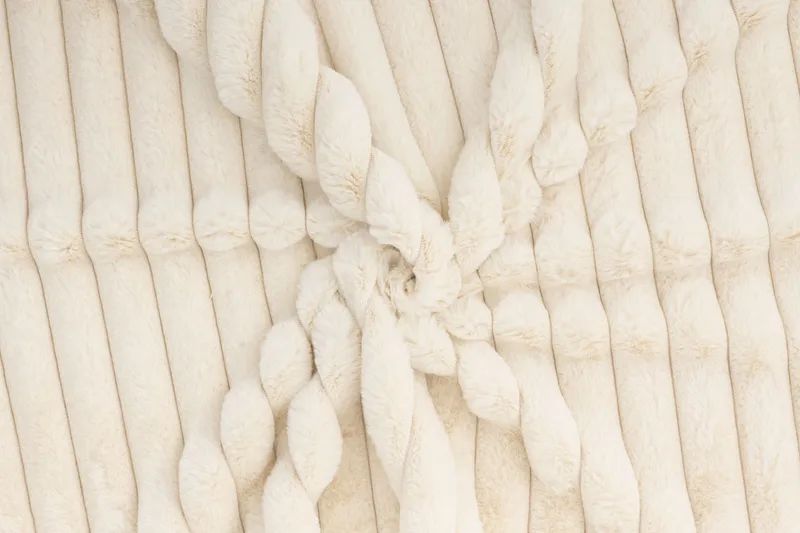 Arken Lyx Rektangulær Fodskammel i Manchester - Beige - Møbler - Stole & lænestole - Taburet & skammel - Puf