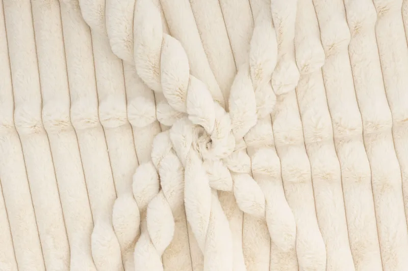 Arken Lyx Rektangulær Fodskammel i Manchester - Beige - Møbler - Stole & lænestole - Taburet & skammel - Puf