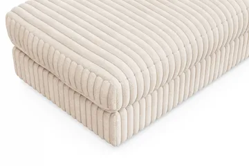 Arken Lyx Rektangulær Fodskammel i Manchester - Beige - Møbler - Stole & lænestole - Taburet & skammel - Puf