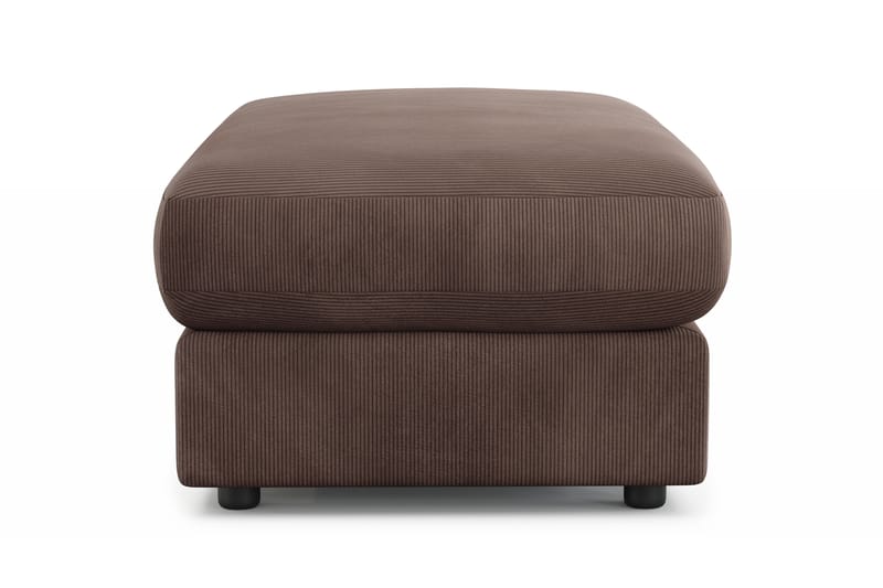 Arken Lyx Rektangulær Fodskammel i Manchester - Brun - Møbler - Stole & lænestole - Taburet & skammel - Puf