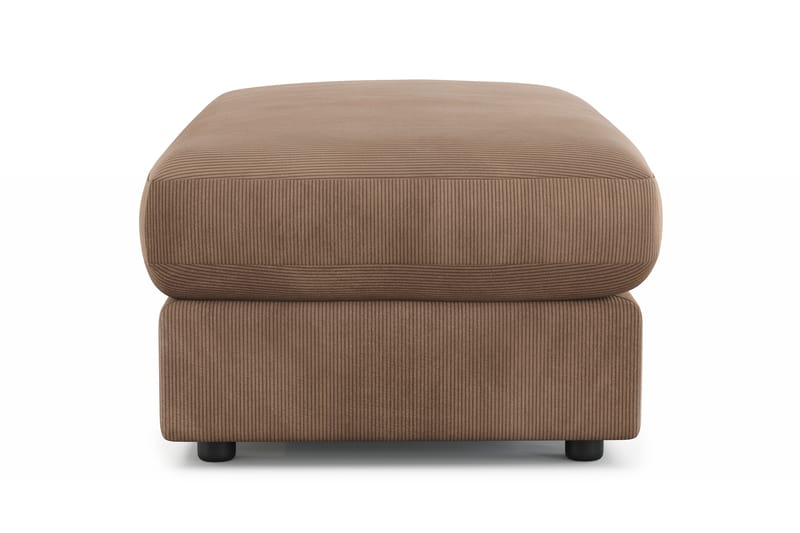 Arken Lyx Rektangulær Fodskammel i Manchester - Brun - Møbler - Stole & lænestole - Taburet & skammel - Puf