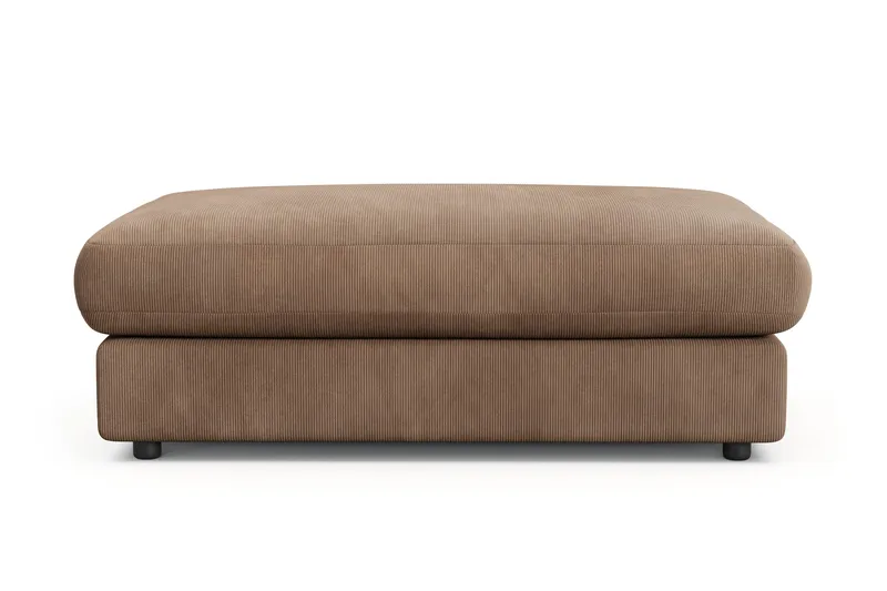 Arken Lyx Rektangulær Fodskammel i Manchester, Brun