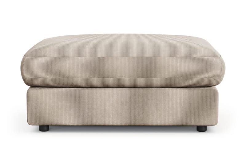 Arken Lyx Rektangulær Fodskammel i Manchester, Greige