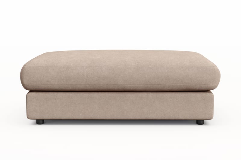 Arken Lyx Rektangulær Fodskammel i stof - Beige - Møbler - Stole & lænestole - Taburet & skammel - Puf