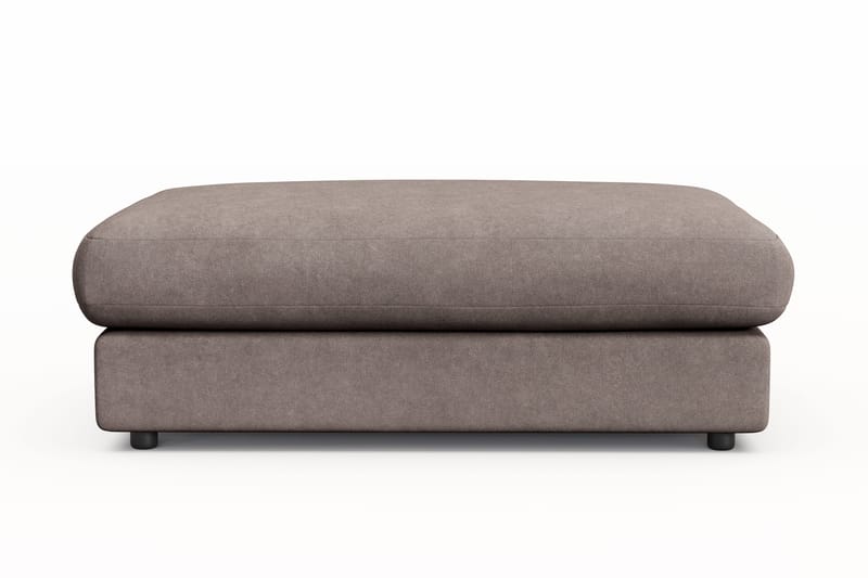 Arken Lyx Rektangulær Fodskammel i stof - Brun - Møbler - Stole & lænestole - Taburet & skammel - Puf