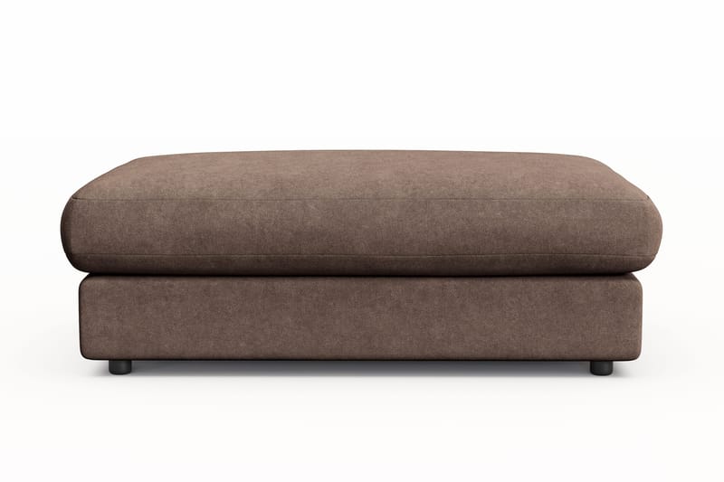 Arken Lyx Rektangulær Fodskammel i stof - Brun - Møbler - Stole & lænestole - Taburet & skammel - Puf