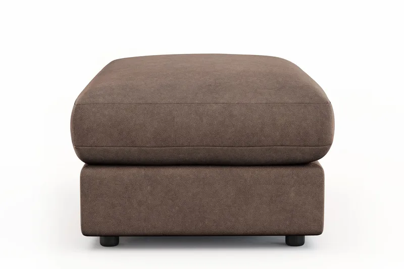 Arken Lyx Rektangulær Fodskammel i stof - Brun - Møbler - Stole & lænestole - Taburet & skammel - Puf