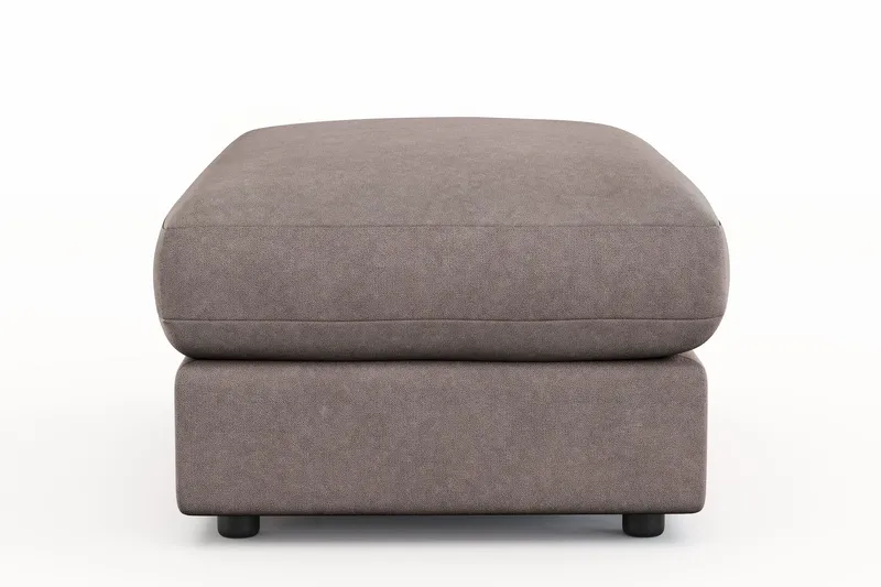 Arken Lyx Rektangulær Fodskammel i stof - Brun - Møbler - Stole & lænestole - Taburet & skammel - Puf